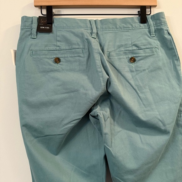 Men’s new 14th & Union Green Classic Design chino pants size 32W x 32L - Picture 6 of 7